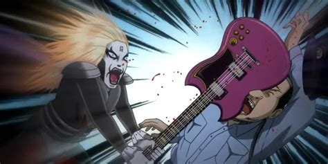 house gated metal anime|metal band anime.